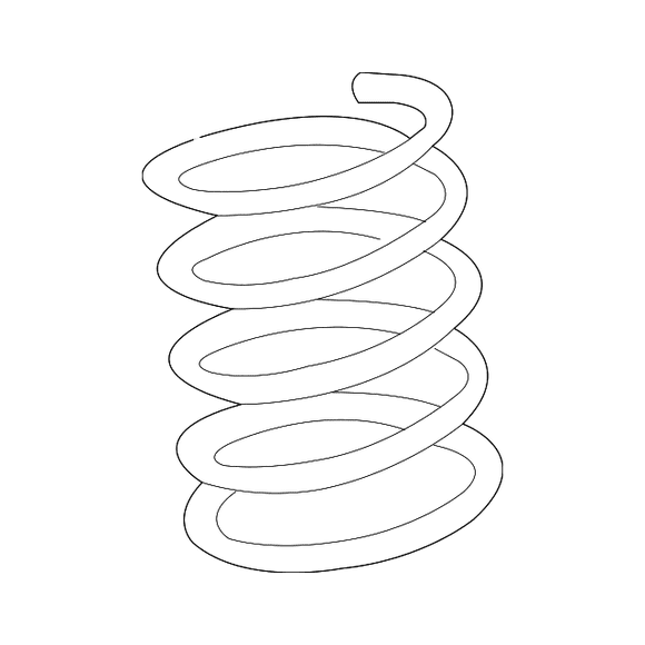 Genuine Kia Coil Spring 55350-4D201-DS